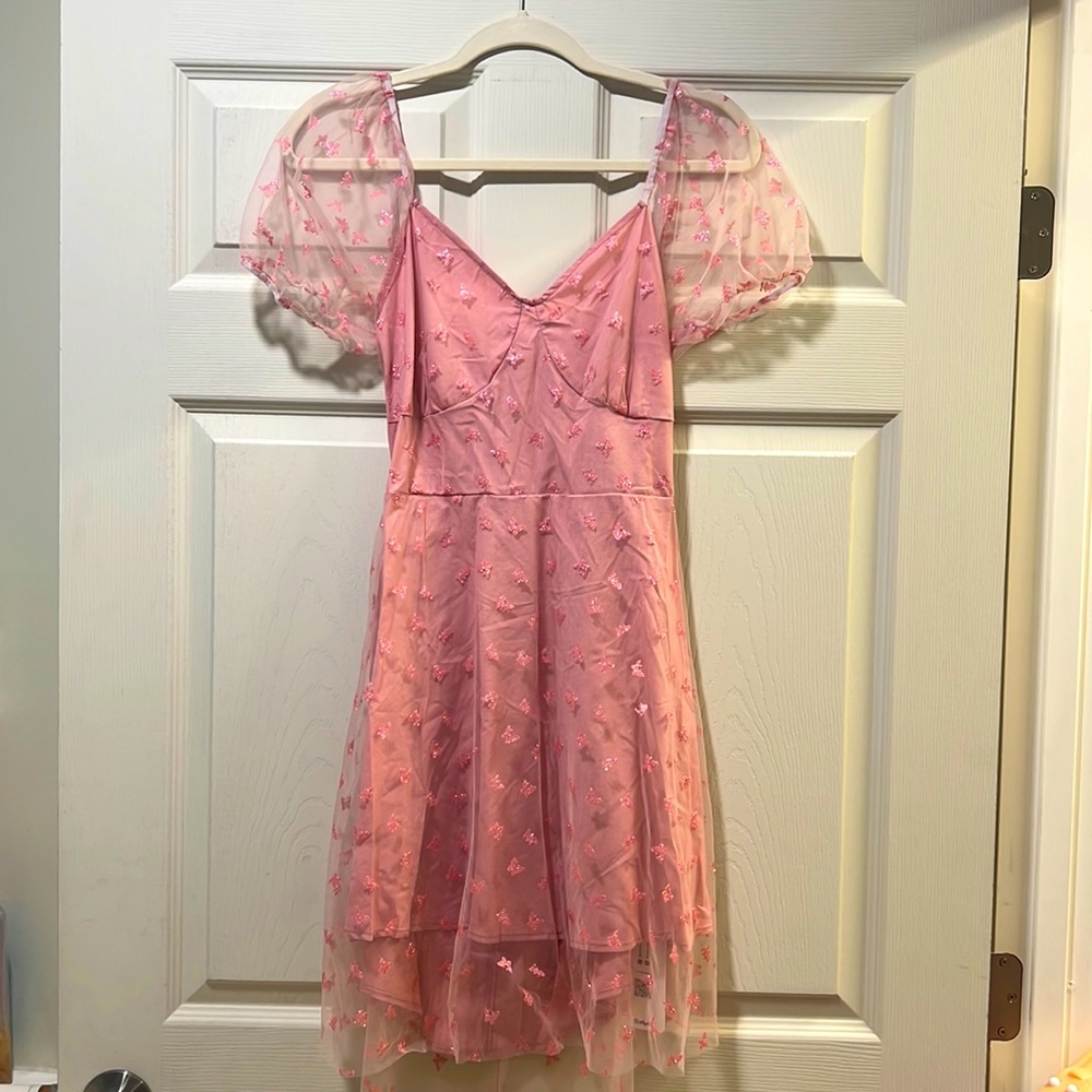 Backless dreamy dress